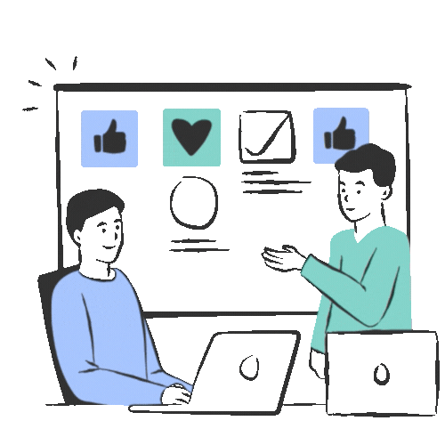 루브릭 설정 및 과제 연동 화면 예시