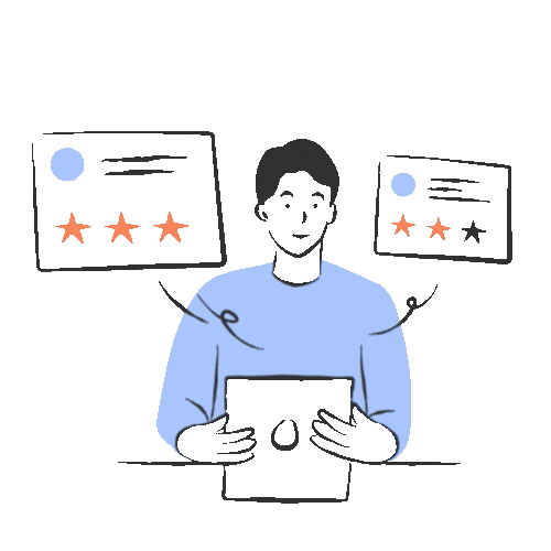 AI 자동 평가 및 생성 화면 예시